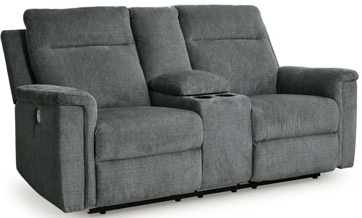 Barnsana - Dbl Power Reclining Loveseat With Console