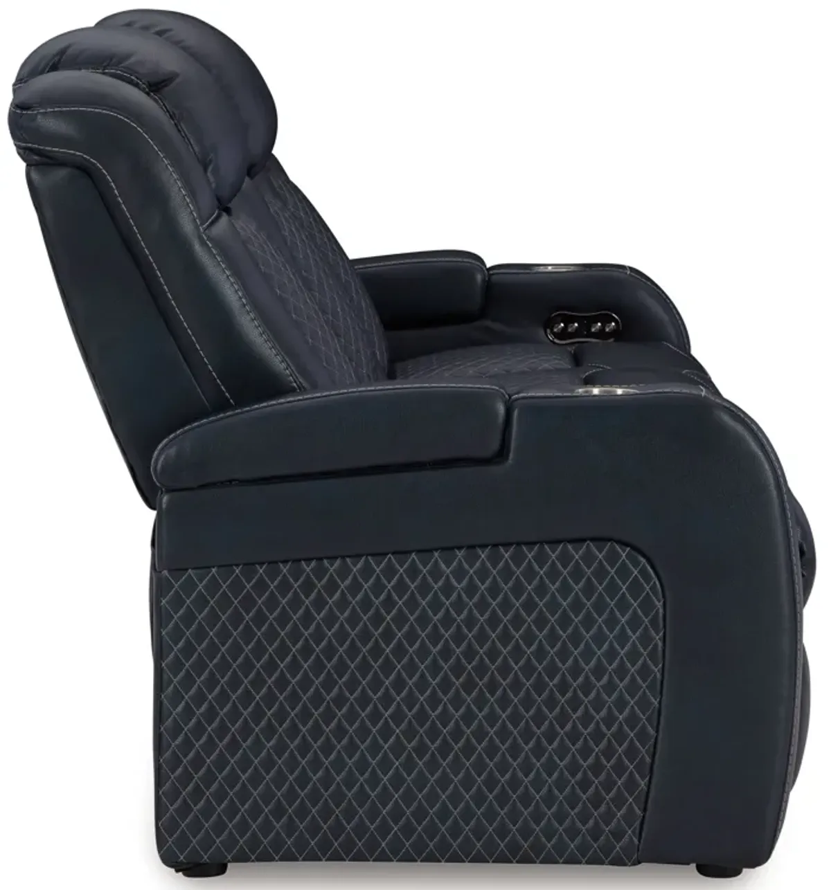 Fyne-dyme - Power Reclining Sofa With Adj Headrest