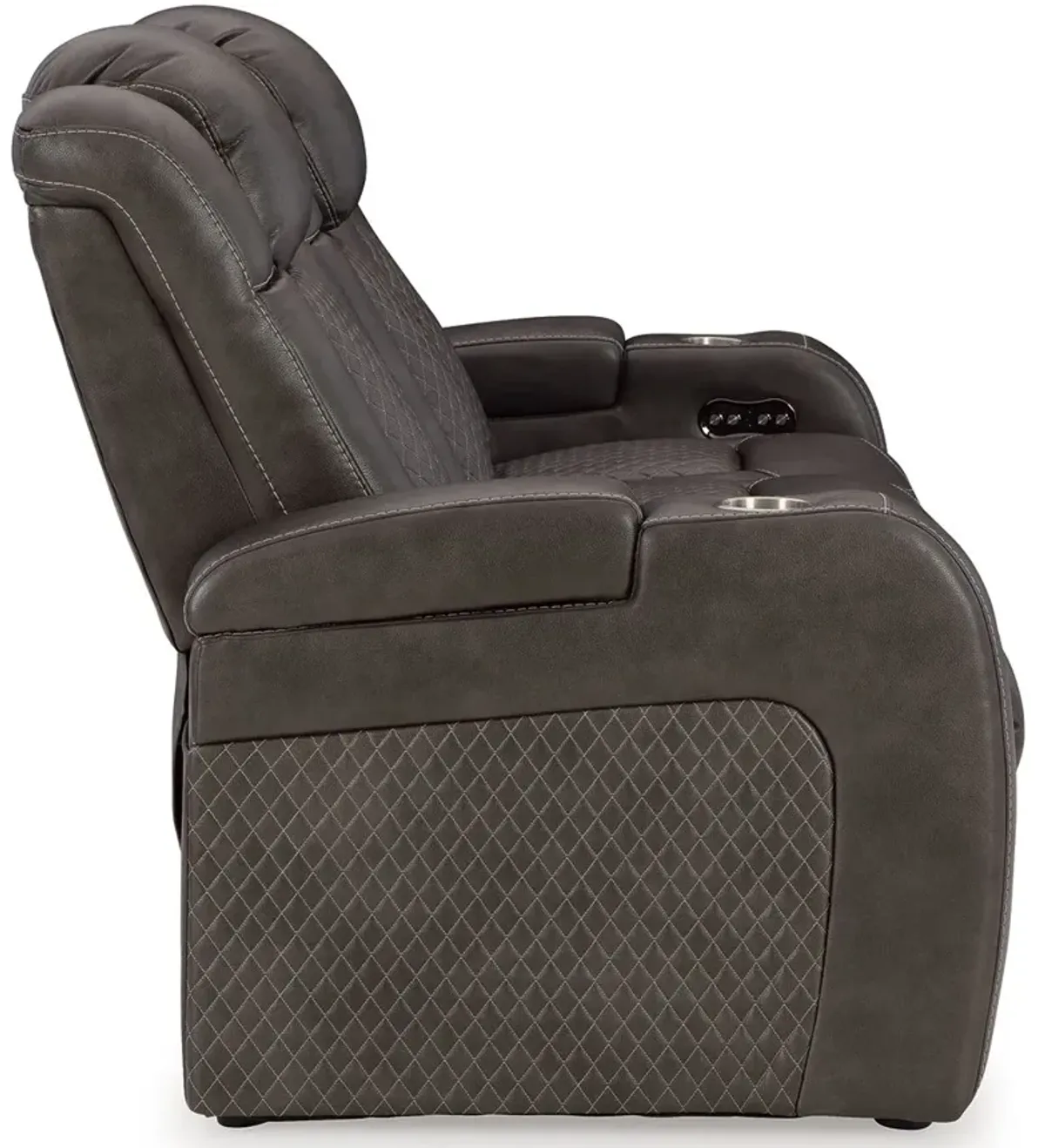 Fyne-dyme - Power Reclining Sofa With Adj Headrest