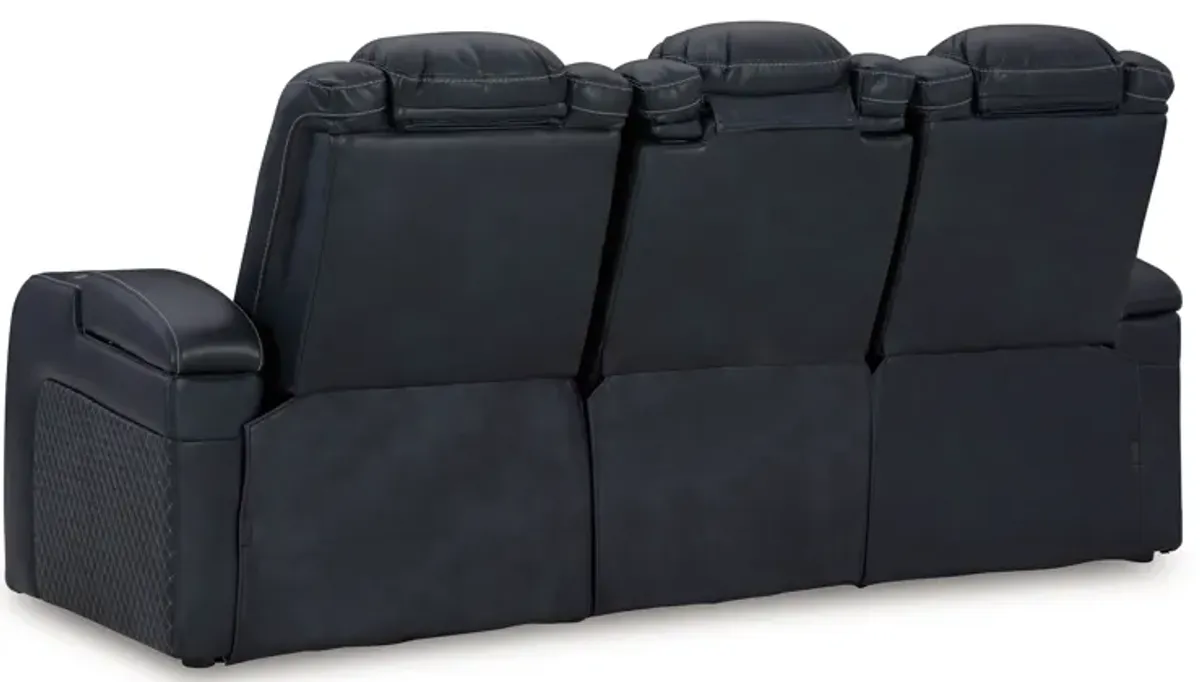 Fyne-dyme - Power Reclining Sofa With Adj Headrest