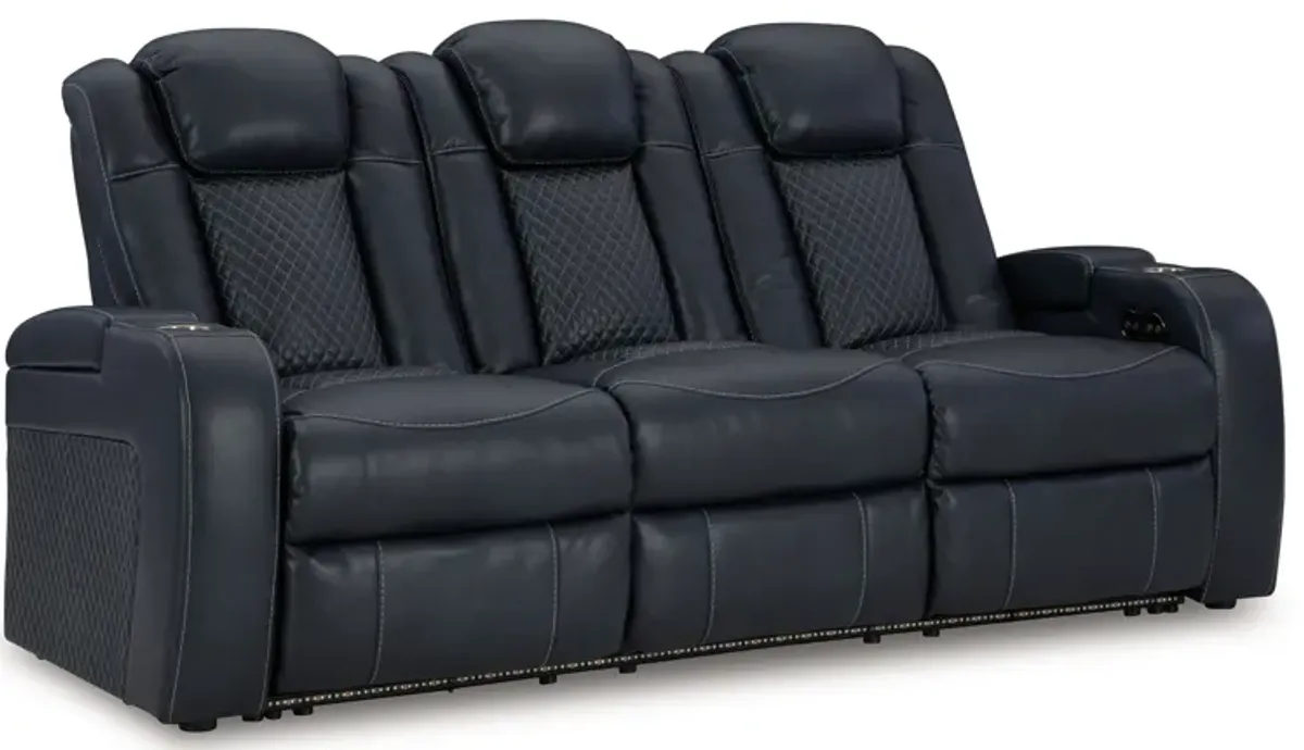 Fyne-dyme - Power Reclining Sofa With Adj Headrest