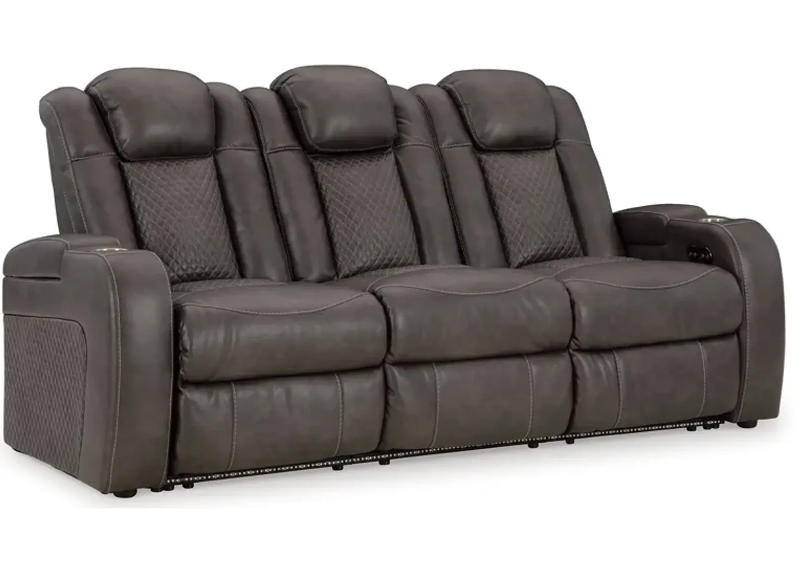 Fyne-dyme - Power Reclining Sofa With Adj Headrest