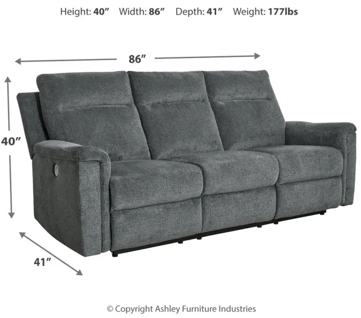 Barnsana - Power Reclining Sofa