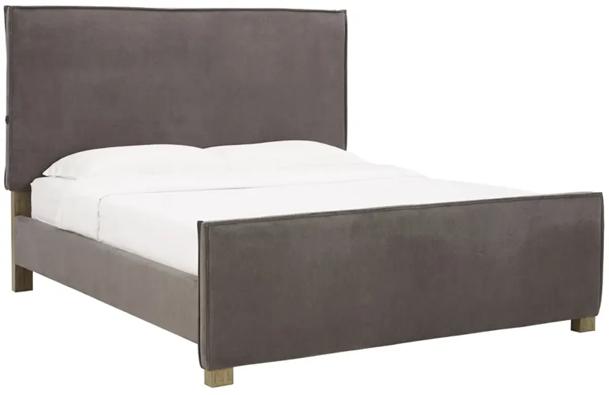 Krystanza - Upholstered Panel Bed