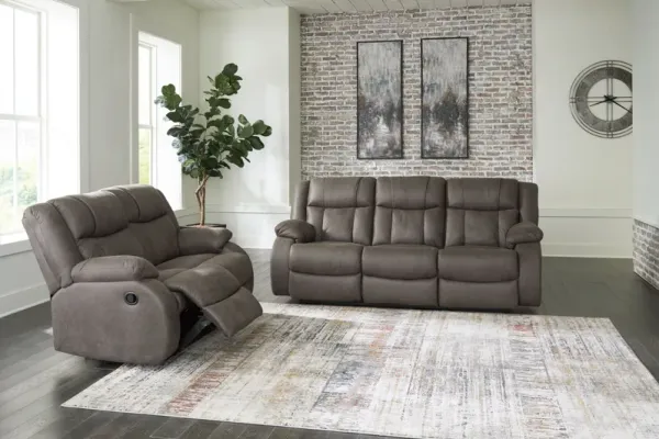 First Base - Reclining Living Room Set