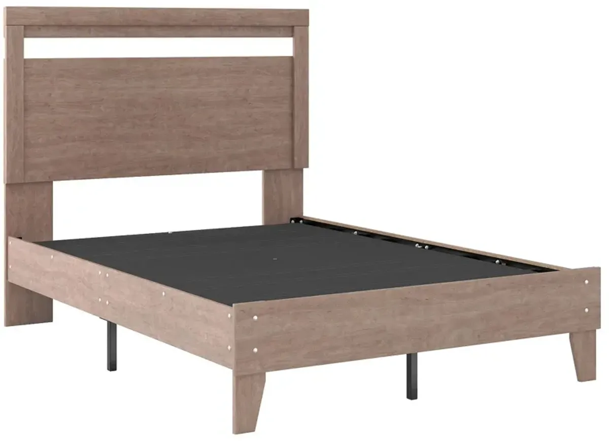 Flannia - Panel Platform Bed