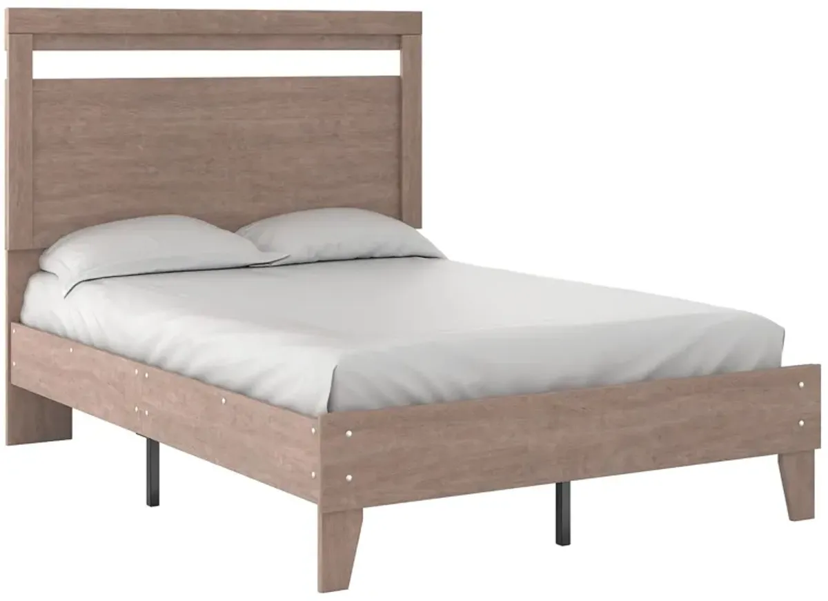 Flannia - Panel Platform Bed