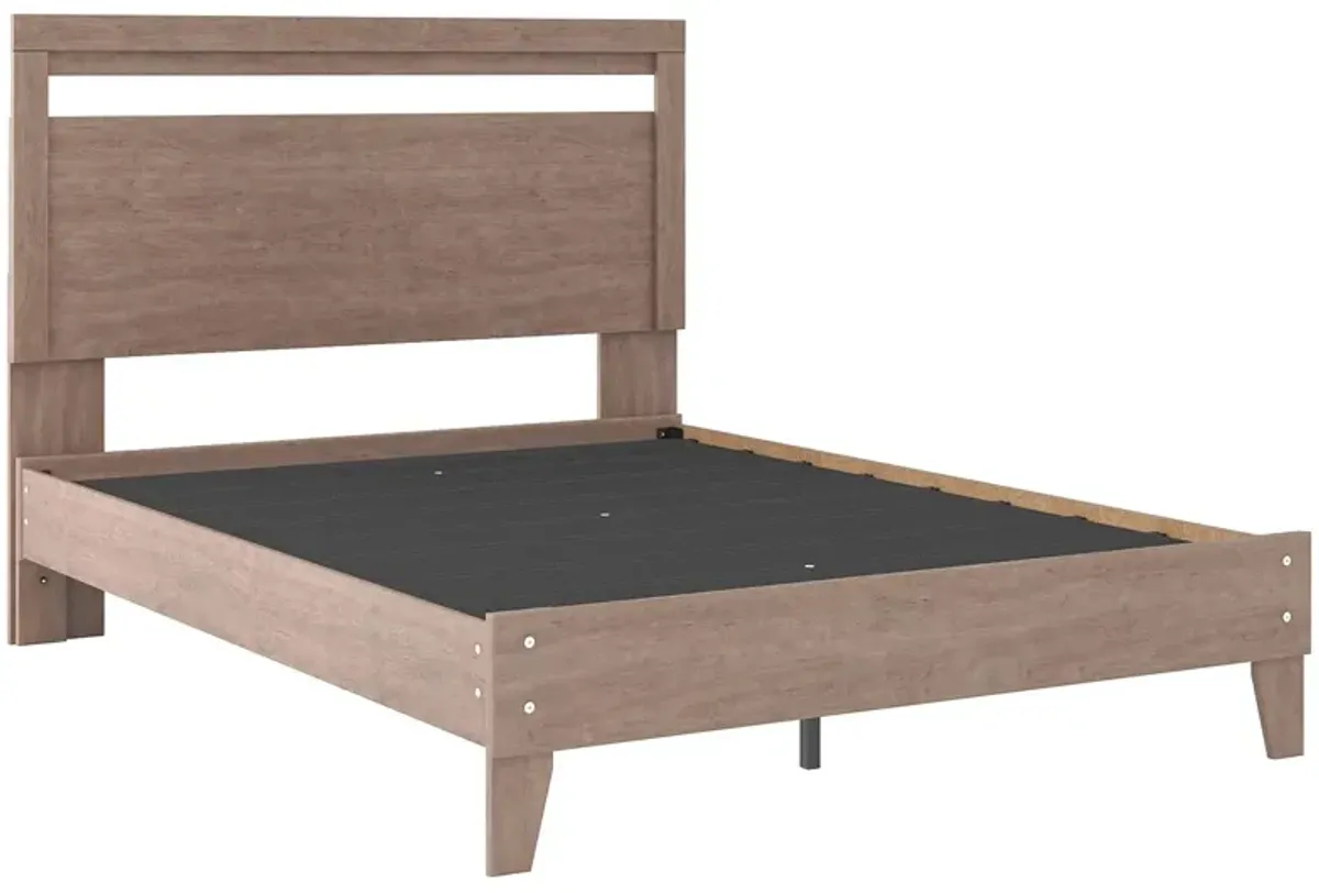 Flannia - Panel Platform Bed