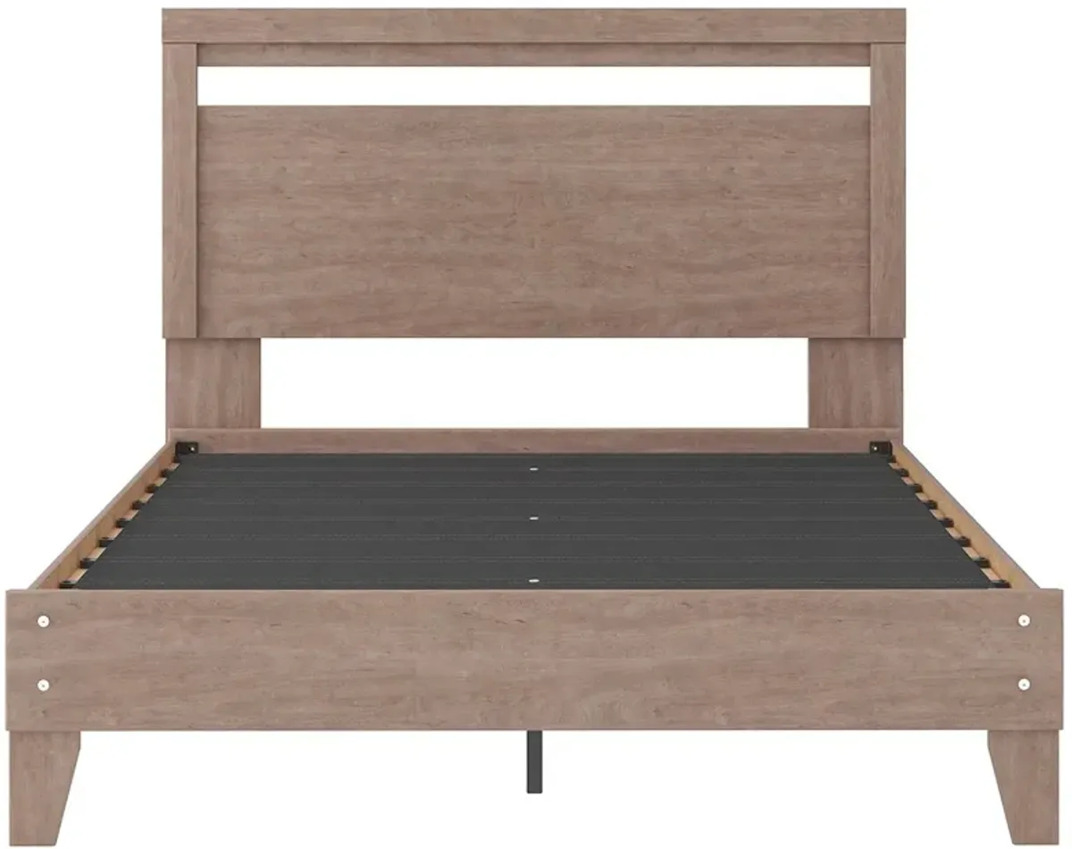 Flannia - Panel Platform Bed