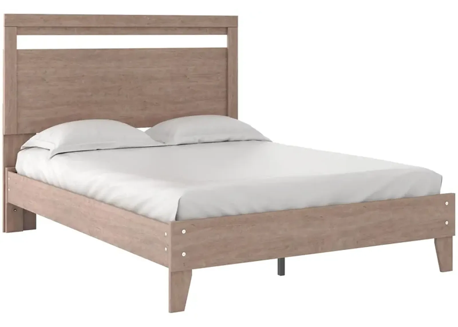 Flannia - Panel Platform Bed