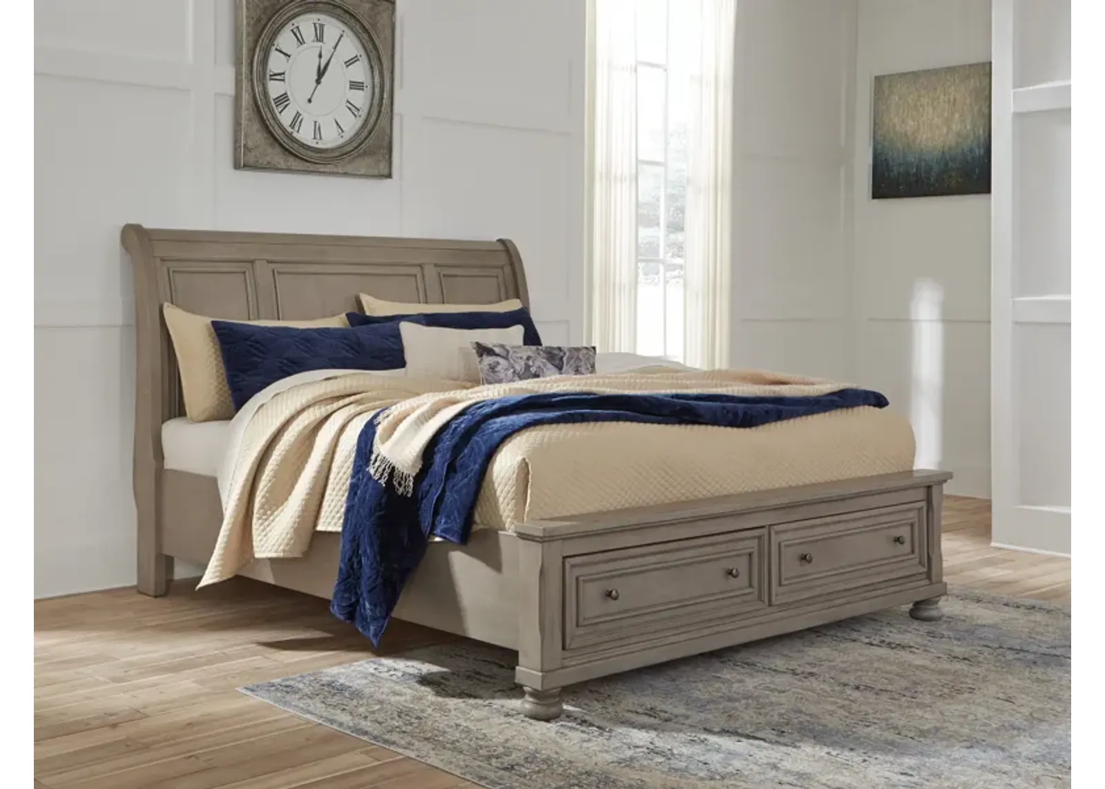 Lettner - Sleigh Bed