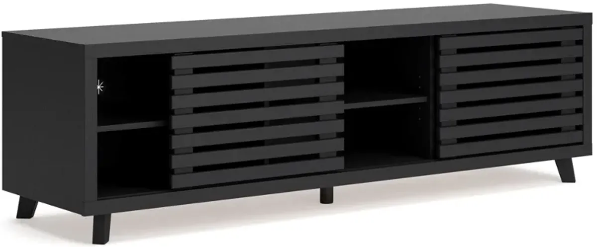 Danziar - Black - Extra Large TV Stand