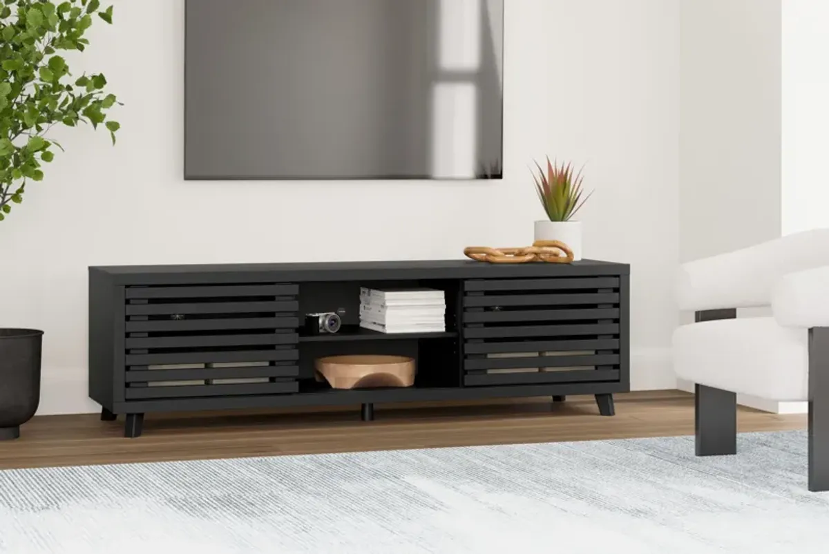 Danziar - Black - Extra Large TV Stand