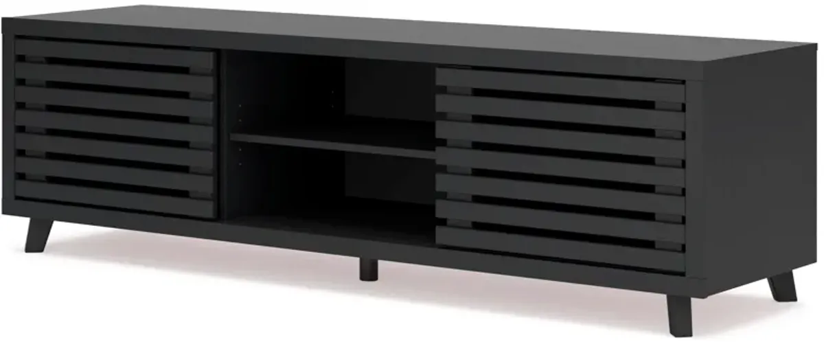 Danziar - Black - Extra Large TV Stand