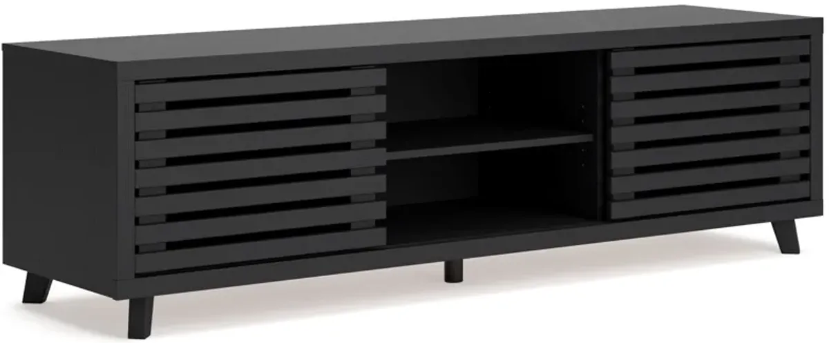 Danziar - Extra Large TV Stand - Black