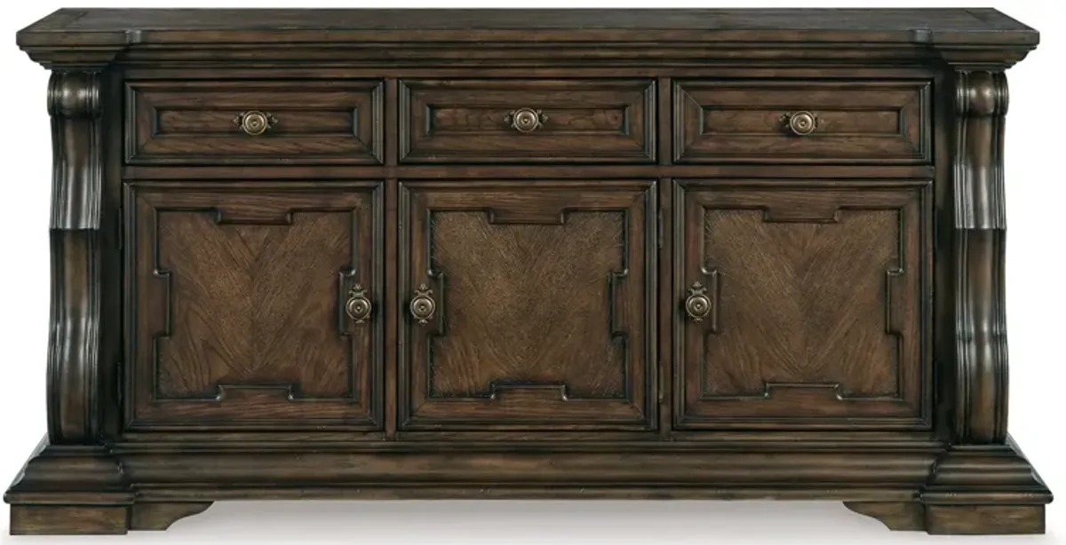 Maylee - Dining Room Buffet - Dark Brown