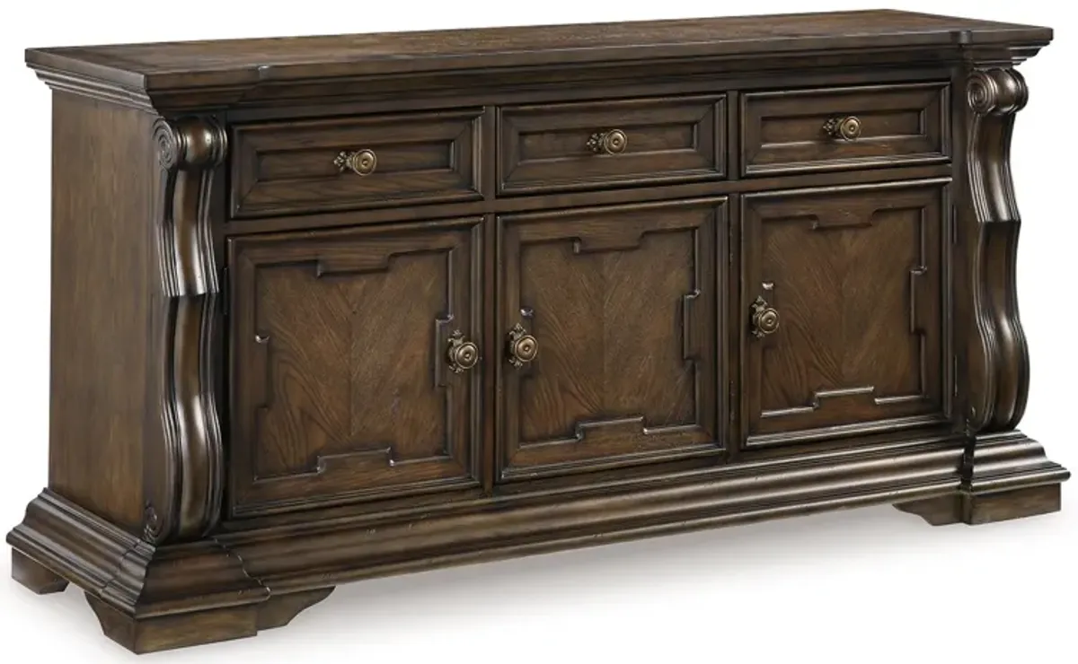 Maylee - Dining Room Buffet - Dark Brown