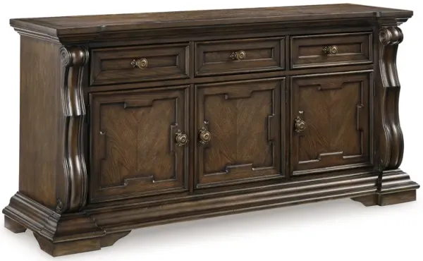 Maylee - Dark Brown - Dining Room Buffet