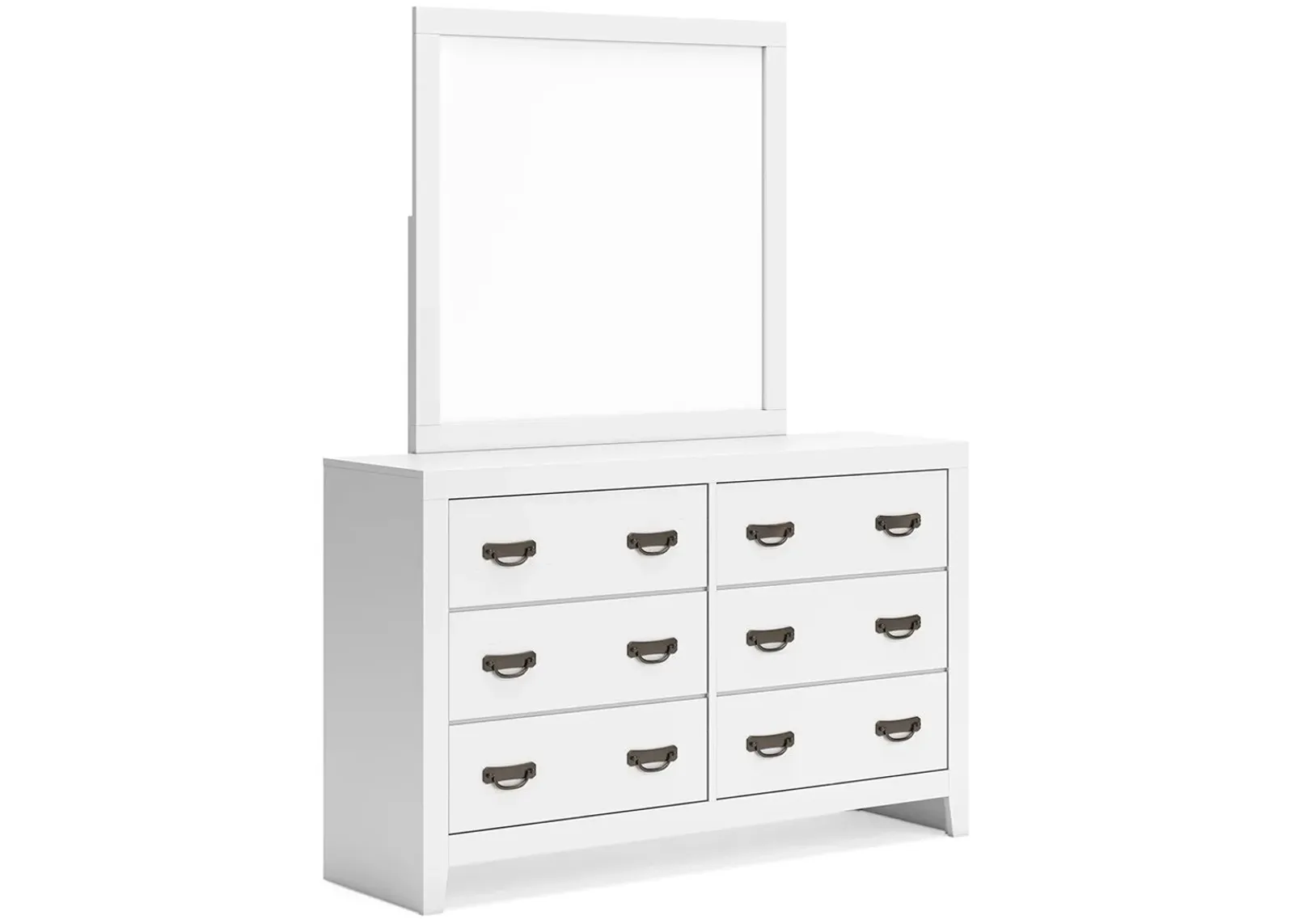 Binterglen - White - Dresser And Mirror