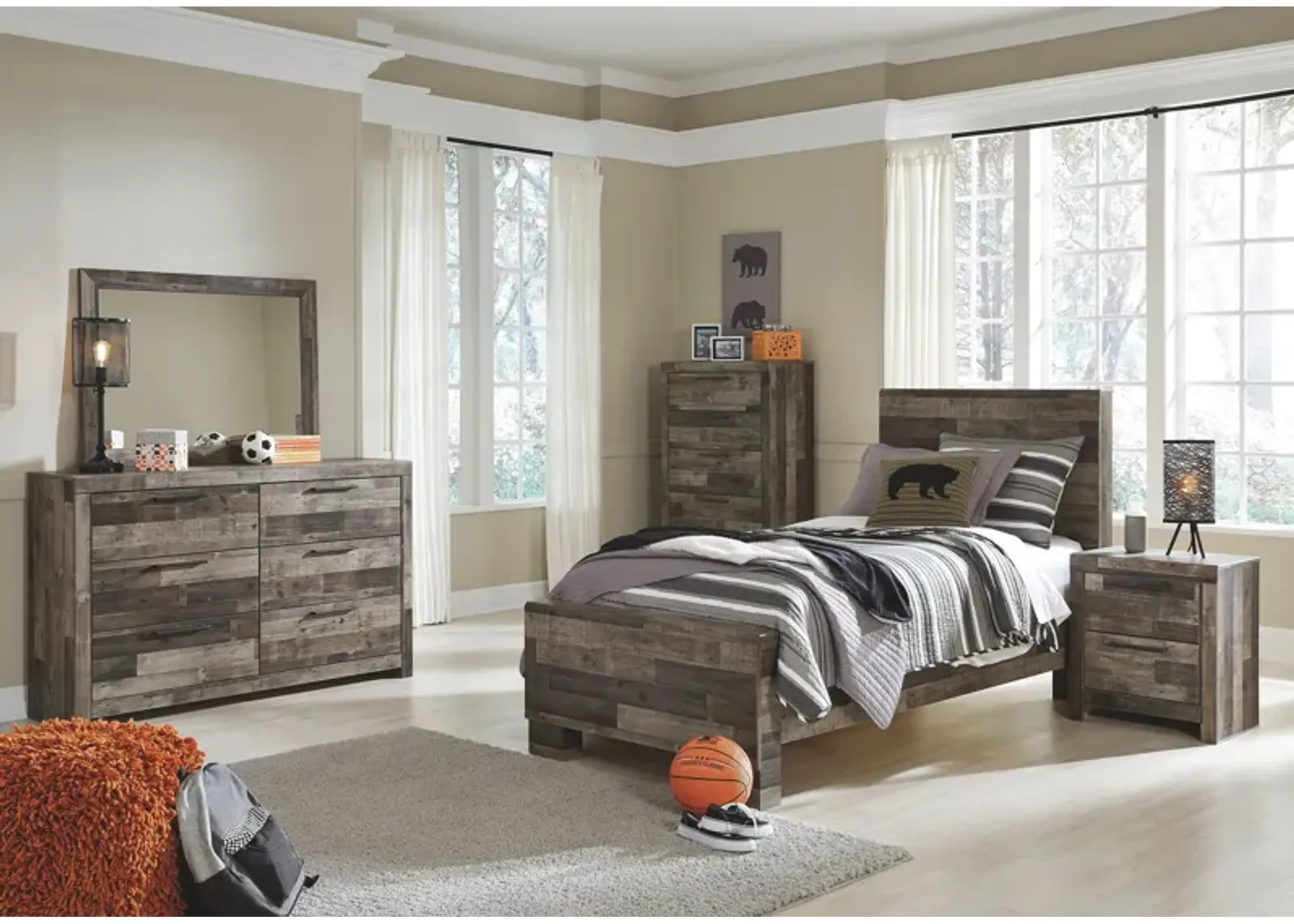 Derekson - Youth Panel Bedroom Set