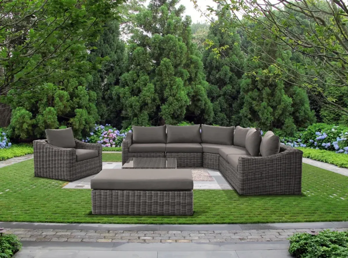 8 Piece Outdoor Sectional Set