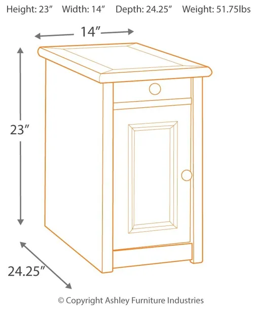 Bolanburg - Chair Side End Table