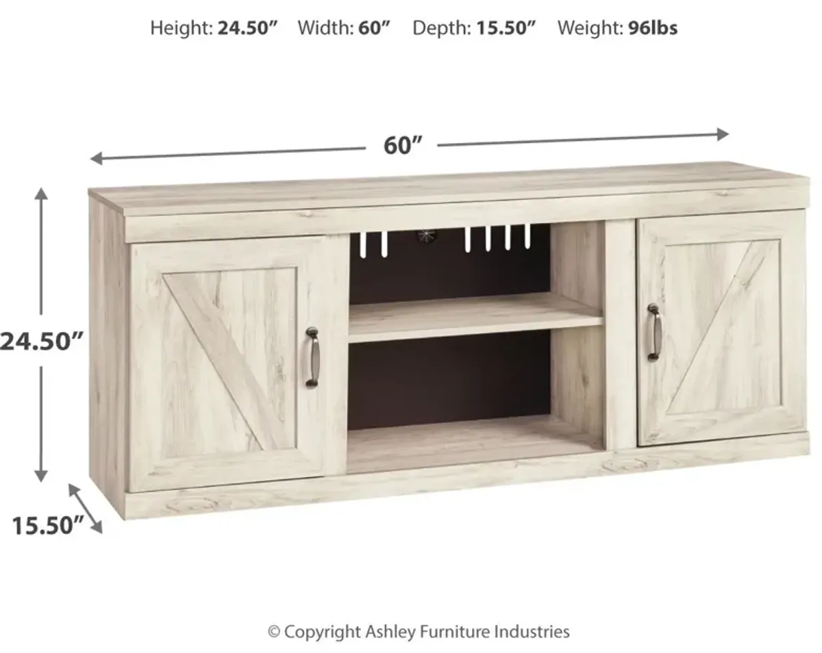 Bellaby - TV Stand W/Fireplace Option