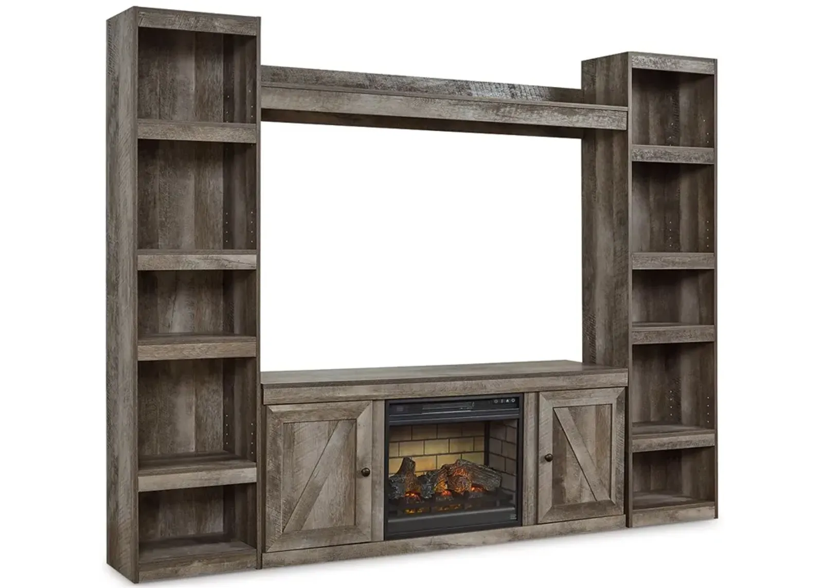 Wynnlow - Entertainment Center With 60" TV Stand