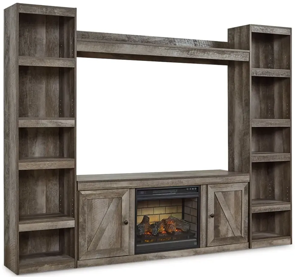 Wynnlow - Entertainment Center With 60" TV Stand