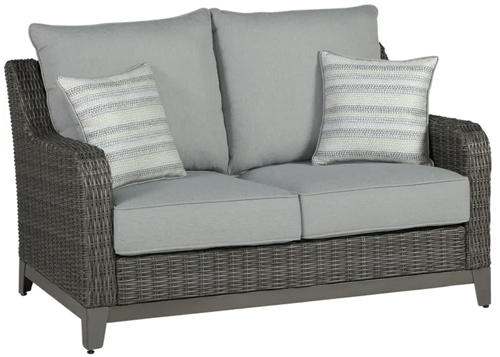 Elite Park - Gray - Loveseat W/Cushion