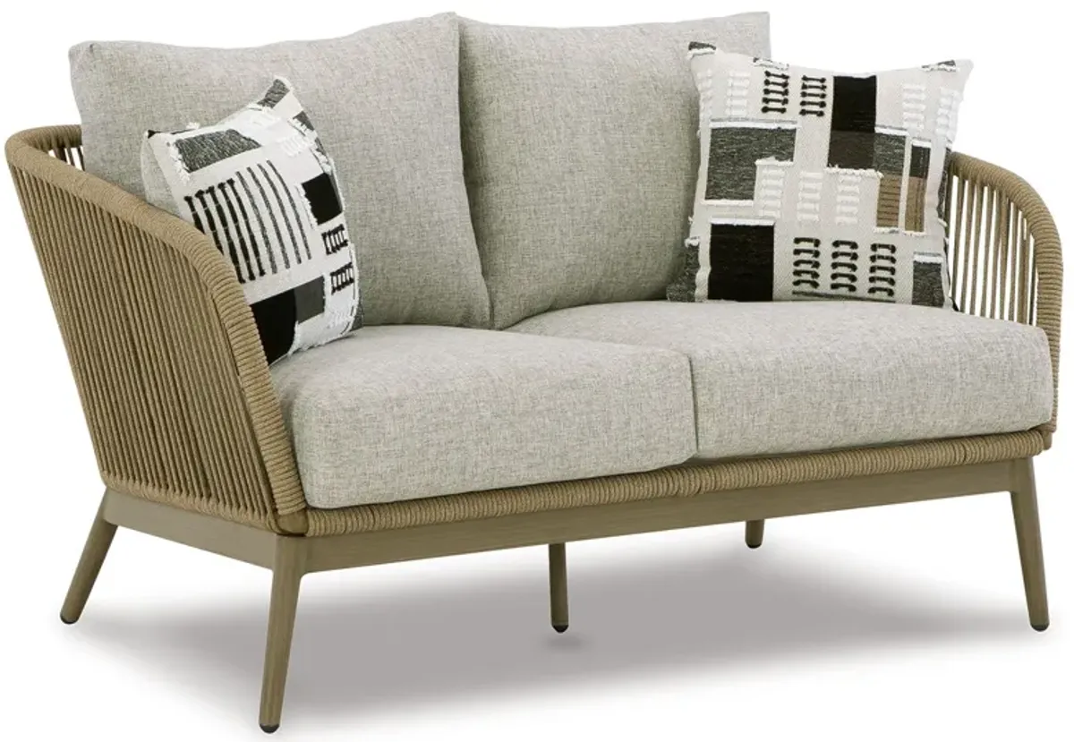 Swiss Valley - Beige - Loveseat W/Cushion