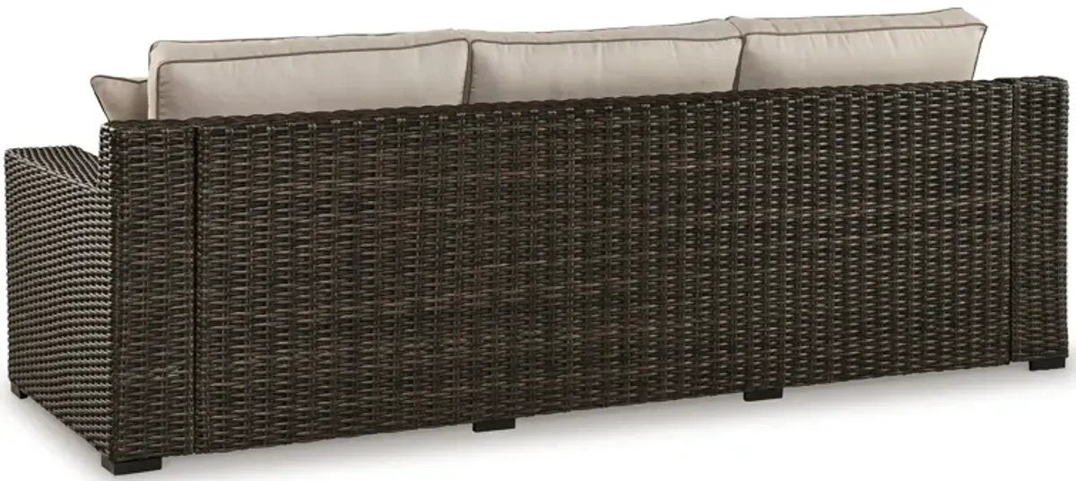 Coastline Bay - Brown - Sofa With Cushion