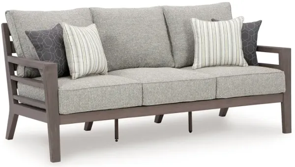 Hillside Barn - Sofa With Cushion - Gray / Brown