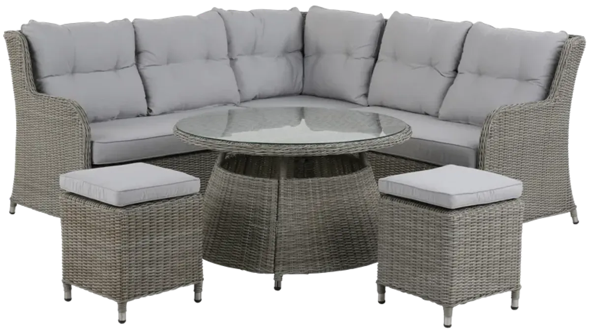 6 Piece Patio Lounge Set