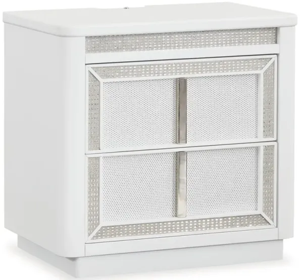 Chalanna - Two Drawer Night Stand - White
