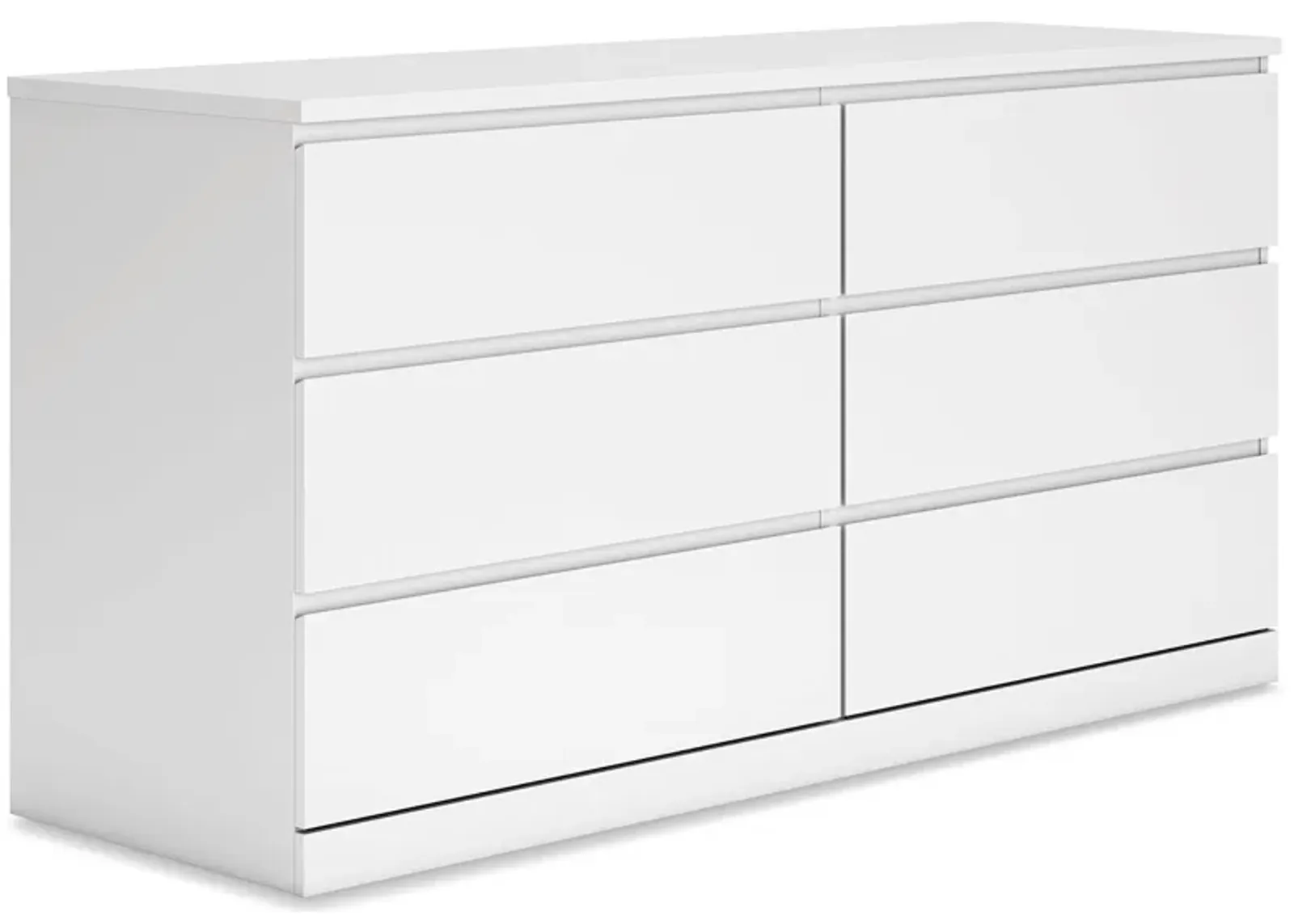 Onita - White - Six Drawer Dresser