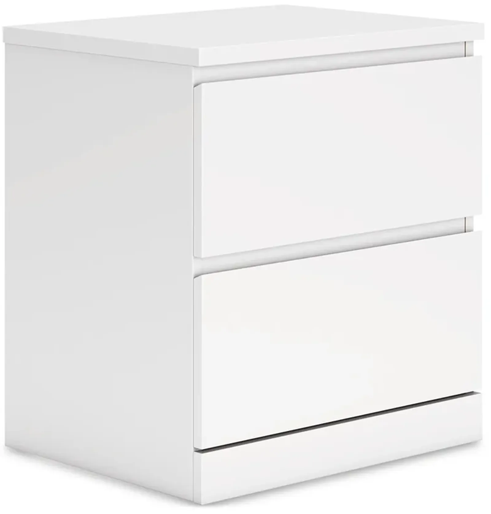 Onita - White - Two Drawer Night Stand