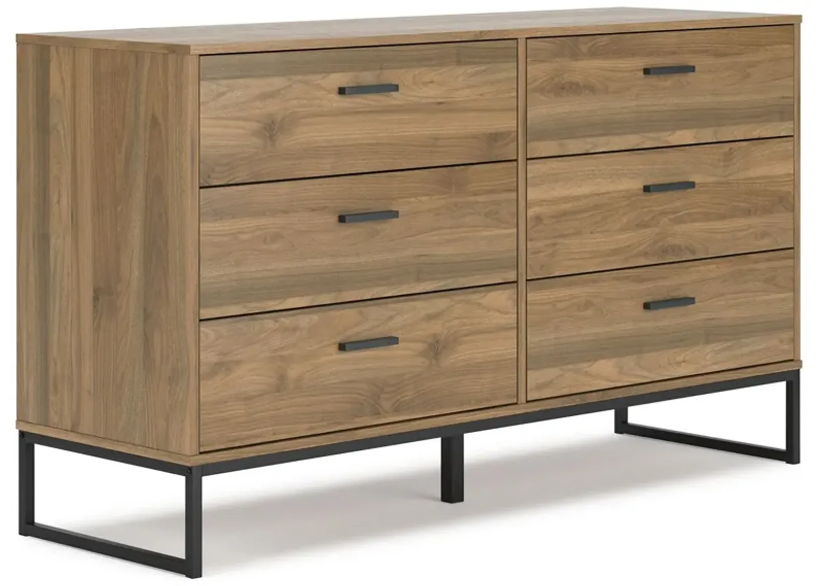 Deanlow - Honey - Six Drawer Dresser