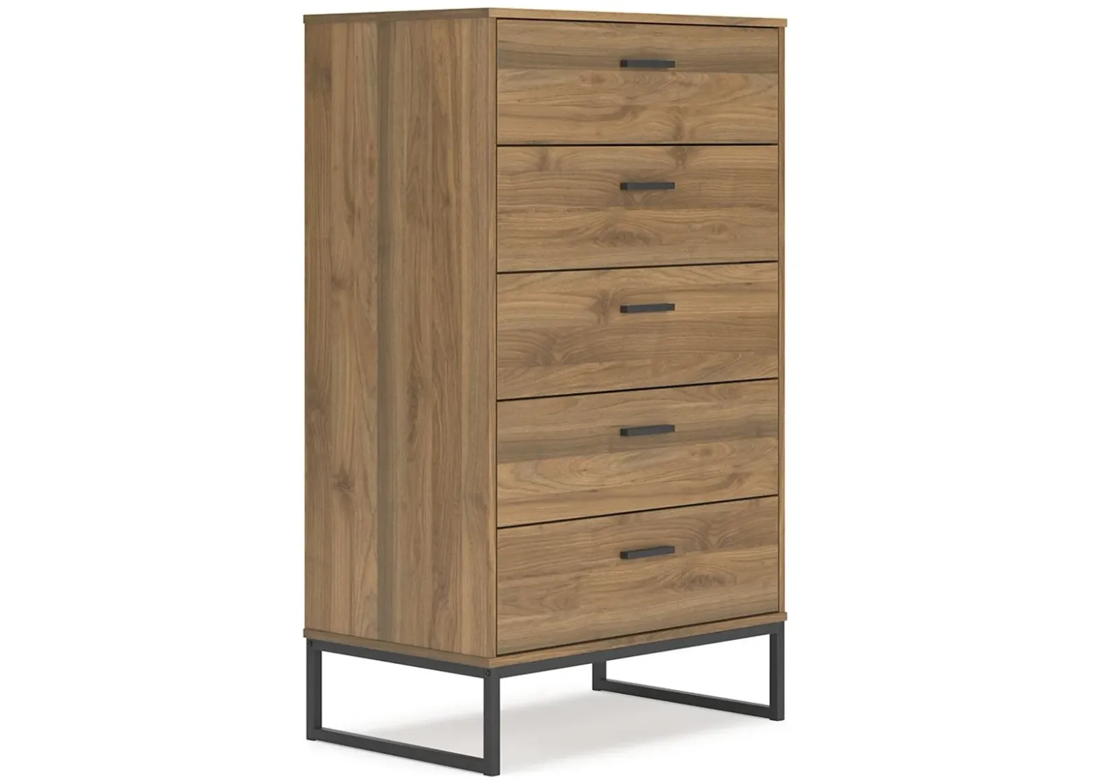 Deanlow - Honey - Five Drawer Chest