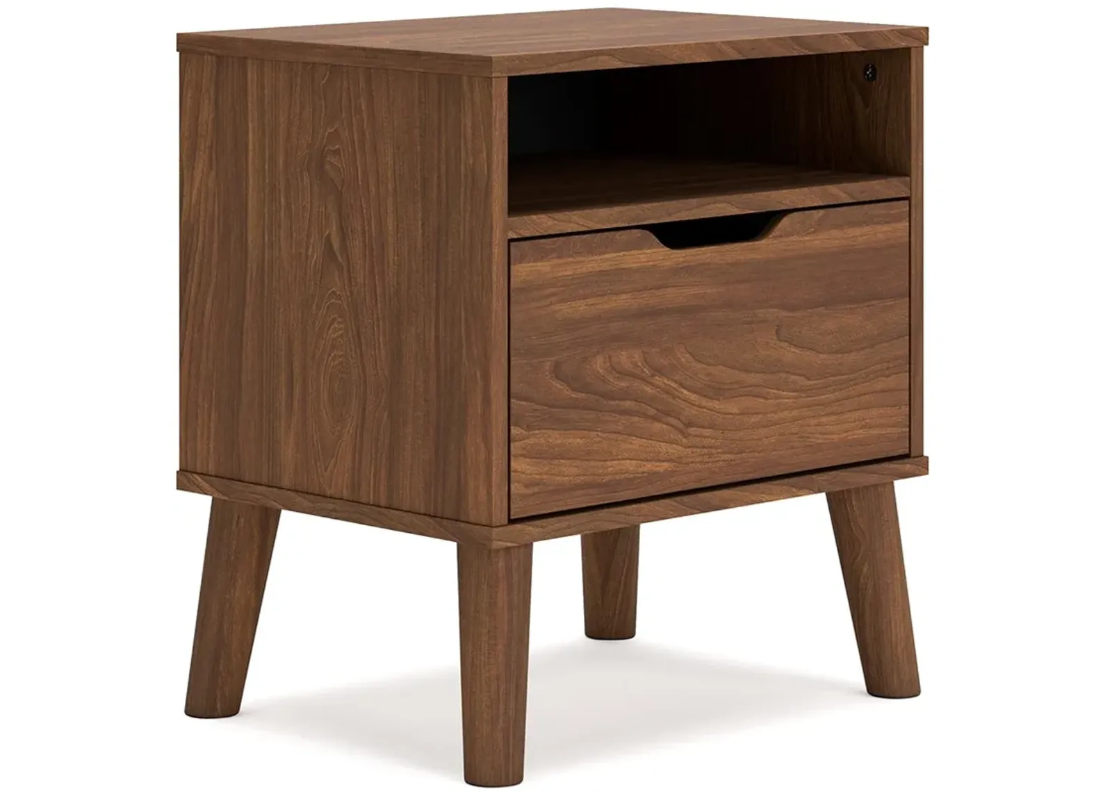 Fordmont - Auburn - One Drawer Night Stand