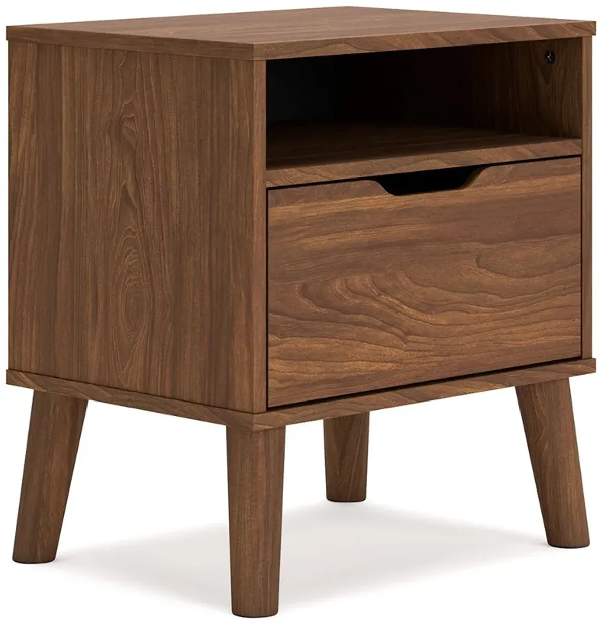 Fordmont - Auburn - One Drawer Night Stand