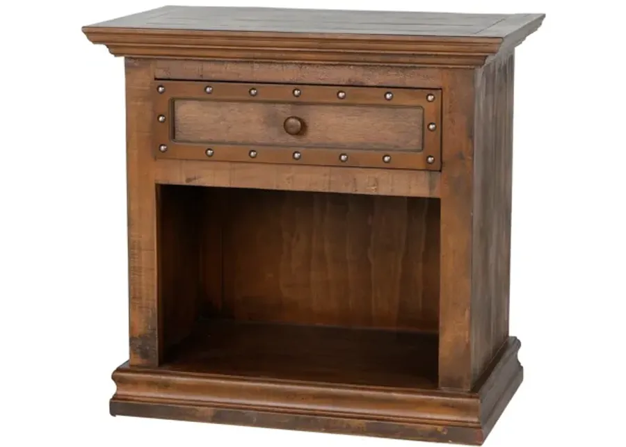 Catalina Burn Nightstand