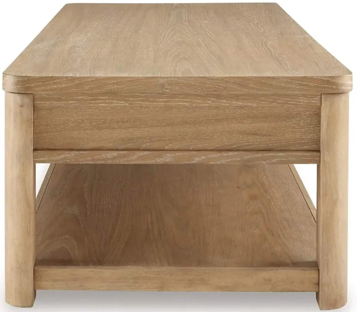 Rencott - Rectangular Cocktail Table - Light Brown