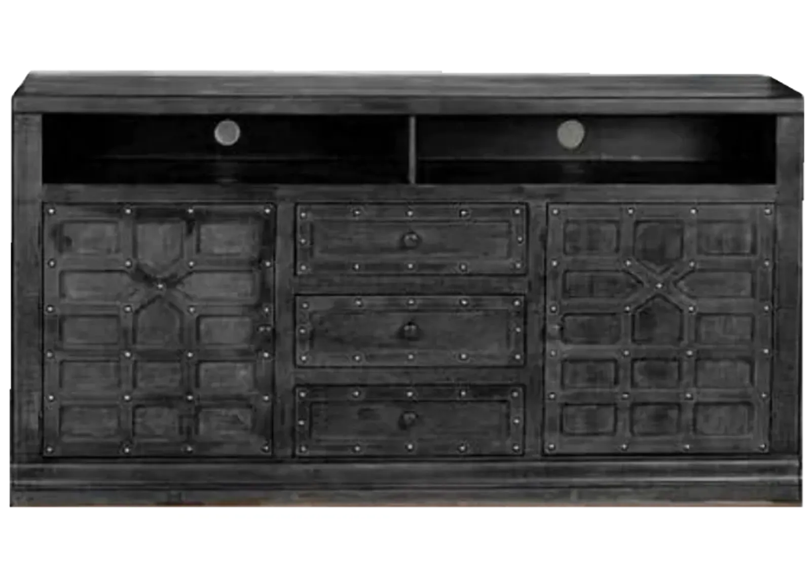 Catalina Black 65" TV Console