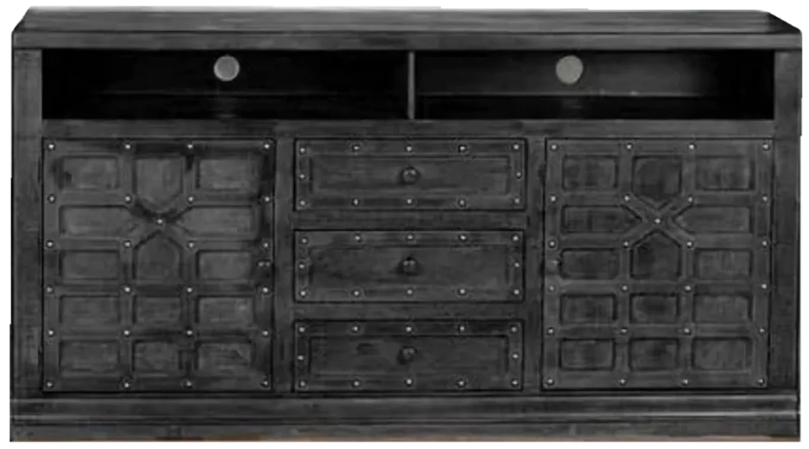 Catalina Black 65" TV Console