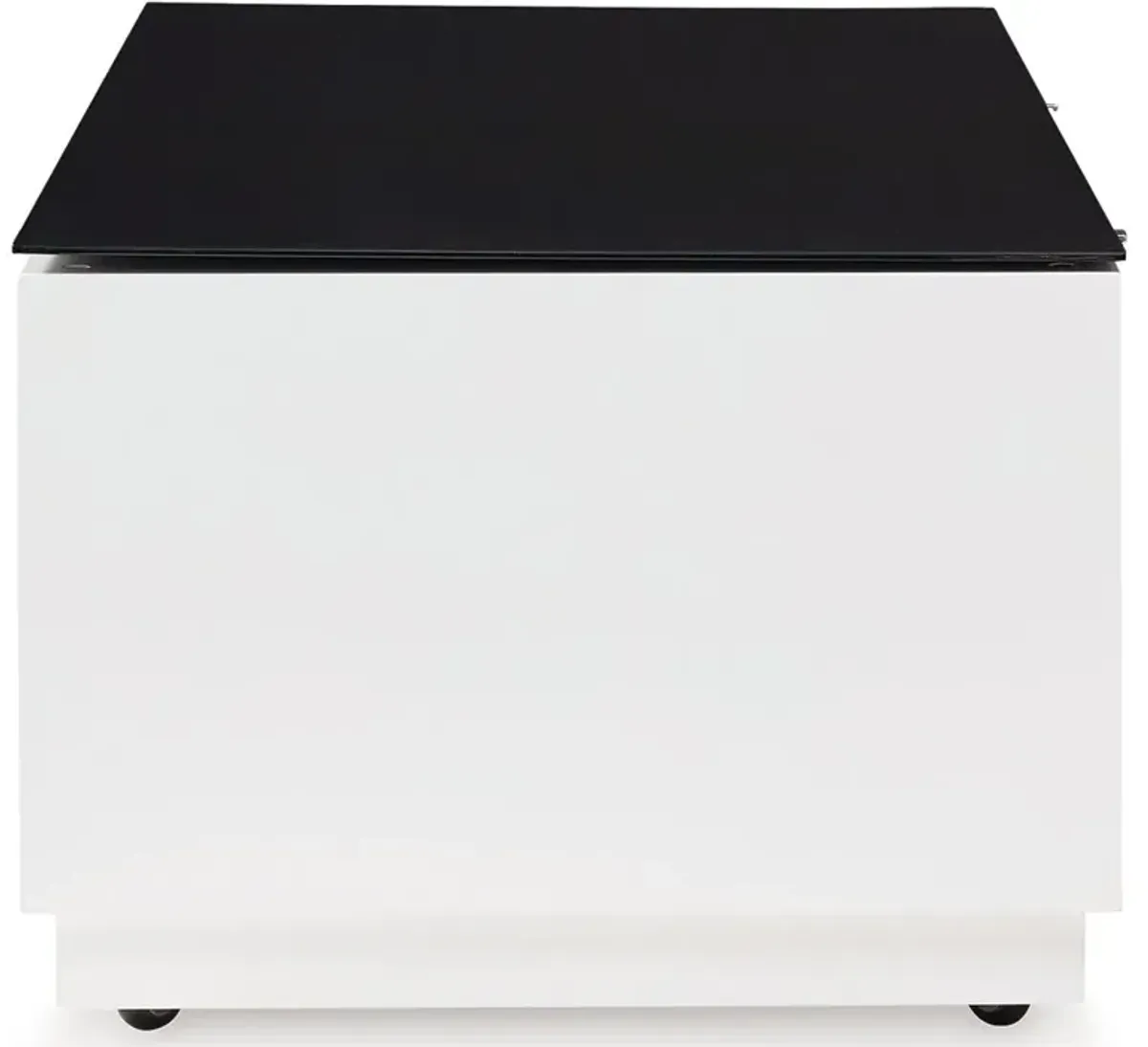 Gardoni - White / Black - Rectangular Cocktail Table