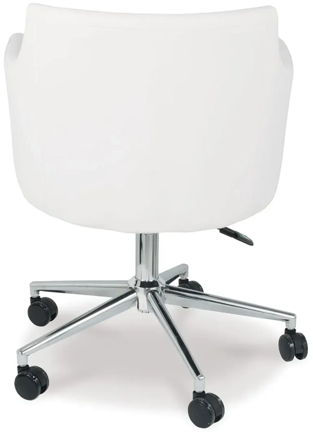 Baraga - White - Home Office Swivel Desk Chair