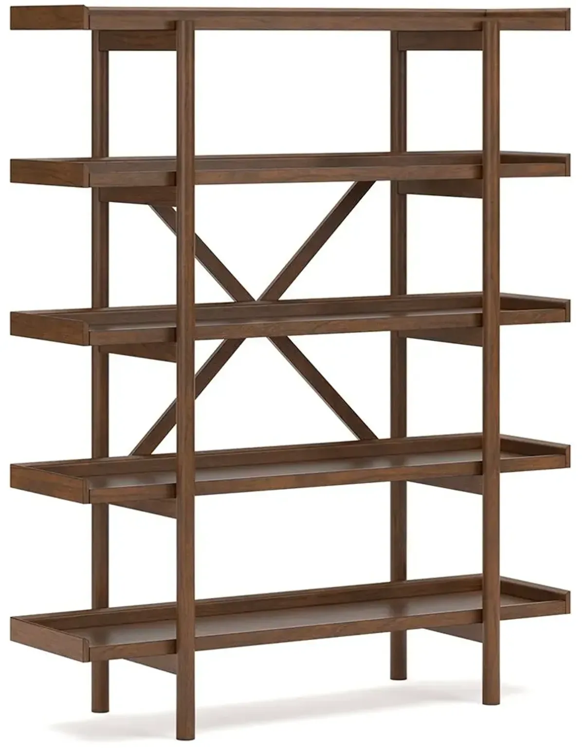 Lyncott - Brown - Bookcase