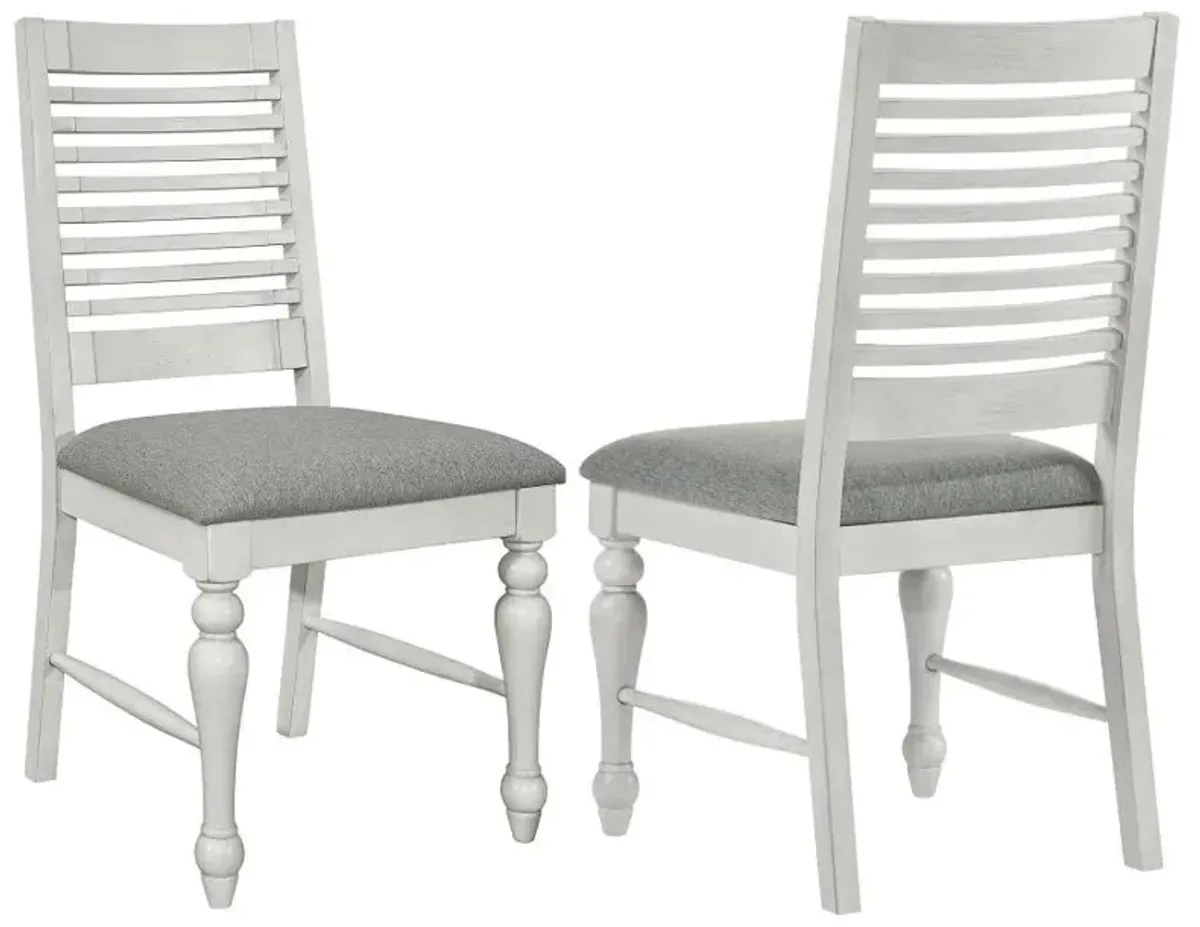 Aventine - Wood Dining Side Chair (Set of 2) - Vintage White