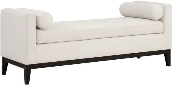 Robin - Upholstered Accent Bench With Raised Arms And Pillows